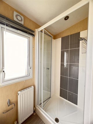 2013 BK Sherborne Static Caravan Holiday Home shower