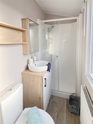 2025 Atlas aPAD Static Caravan Holiday Home shower room