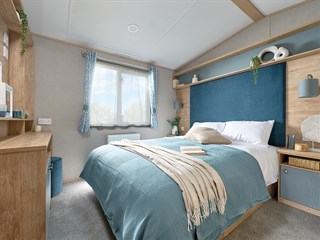 2025 ABI Wimbledon Static Caravan Holiday Home main bedroom
