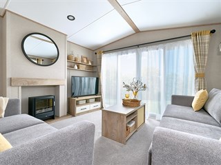 2025 ABI Beverley Static Caravan Holiday Home lounge