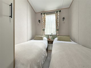 2025 ABI Beverley Static Caravan Holiday Home twin bedroom