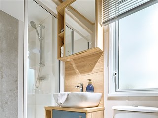 2025 ABI Windermere Static Caravan Holiday Home shower room