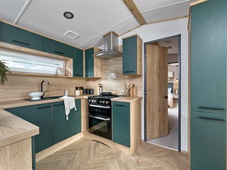 2025 ABI St David Static Caravan Holiday Home kitchen