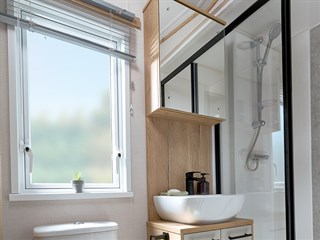2025 ABI St David Static Caravan Holiday Home shower room