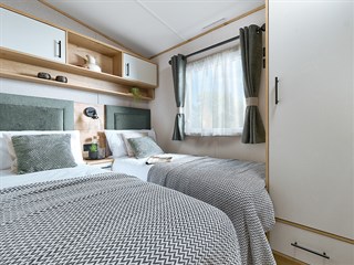 2025 ABI St David Static Caravan Holiday Home twin bedroom