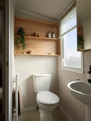 2025 Swift Provence Static Caravan Holiiday Home shower room