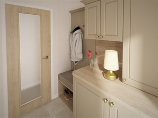 2025 Swift Toronto Lodge Static Lodge Holiday Home utility room