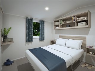 2025 Swift Royan Static Caravan Holiday Home main bedroom