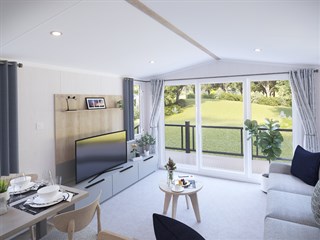 2025 Swift Ardennes Static Caravan Holiday Home lounge