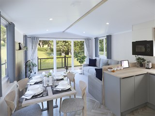 2025 Swift Ardennes Static Caravan Holiday Home lounge