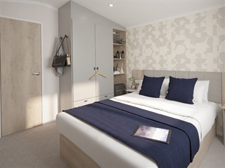 2025 Swift Ardennes Static Caravan Holiday Home main bedroom