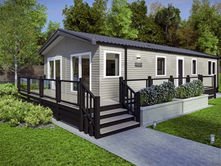 2026 Swift Montreal Lodge Static Lodge Holiday Home exterior