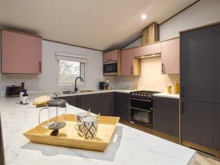 2026 Willerby Boston Static Lodge Holiday Home kitchen
