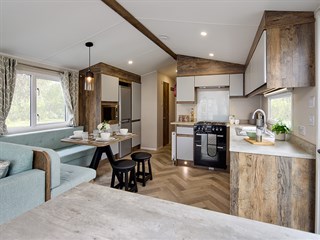 2026 Willerby Brookwood Static Caravan Holiday Home dining kitchen