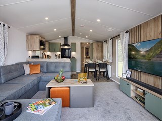 2026 Willerby Buxton Static Caravan Holiday Home lounge overview
