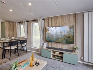 2026 Willerby Buxton Static Caravan Holiday Home lounge overview