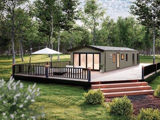 2026 Willerby Dorchester Static Caravan Holiday Home exterior