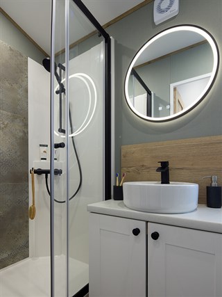 2026 Willerby Dorchester Static Caravan Holiday Home shower room