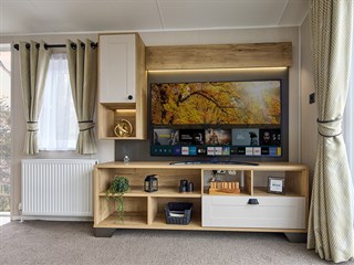 2025 Willerby Gainsborough Static Caravan Holiday Home media unit