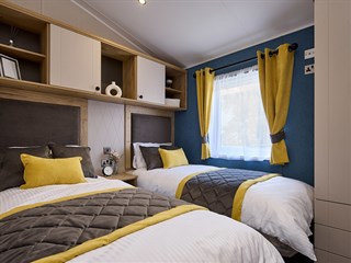 2025 Willerby Gainsborough Static Caravan Holiday Home twin bedroom