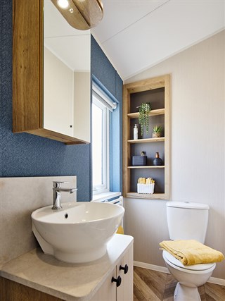 2025 Willerby Gainsborough Static Caravan Holiday Home shower room