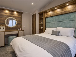 2025 Willerby Gainsborough Static Caravan Holiday Home main bedroom