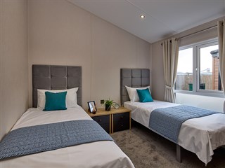 2025 Willerby New Holland Static Lodge Holiday Home twin room