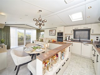 Grantley Lodge Kitchen To Lounge