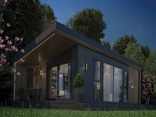 2025 Swift S-Pod Static Caravan Holiday Home exterior