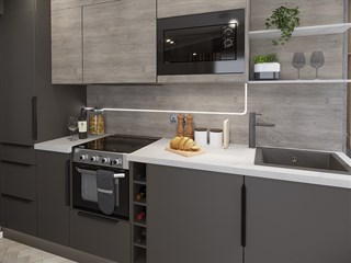 2025 Swift S-Pod Static Caravan Holiday Home kitchen