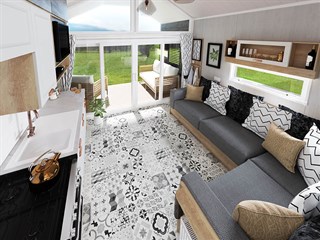 2025 Swift S-Pod 6 Static Caravan Holiday Home overview