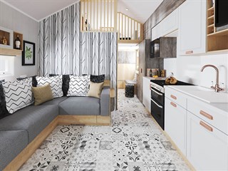 2025 Swift S-Pod 6 Static Caravan Holiday Home overview