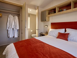 2025 Willerby Rio Static Lodge Holiday Home main bedroom