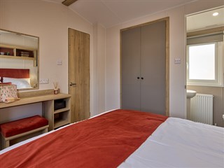 2025 Willerby Rio Static Lodge Holiday Home main bedroom
