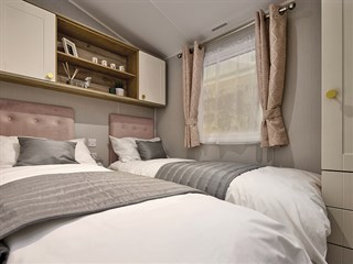 2025 Willerby Sierra Static Caravan Holiday Home twin bedroom