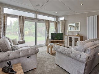 2025 Willerby Vogue Classique static caravan holiday home lounge