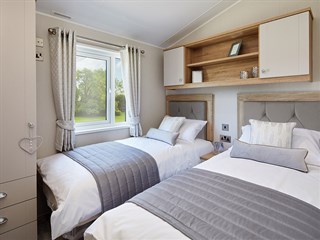 2025 Willerby Vogue Classique static caravan holiday home twin bedroom