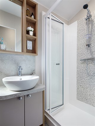 2025 Willerby Vogue Classique static caravan holiday home shower room