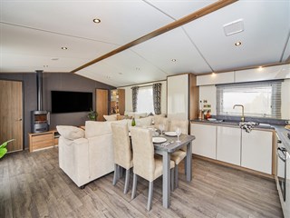 2026 Carnaby Langham Static Caravan Holiday Home lounge overview