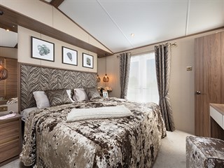 2025 Carnaby Langham Static Caravan Holiday Home main bedroom