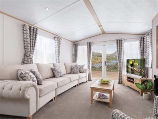 2025 Carnaby Highgrove Static Lodge Holiday Home lounge
