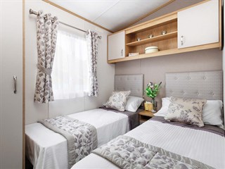 2025 Carnaby Highgrove Static Lodge Holiday Home twin bedroom