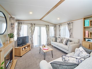 2025 Carnaby Silverdale Static Caravan Holiday Home lounge