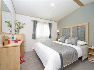 2025 Carnaby Silverdale Static Caravan Holiday Home main bedroom