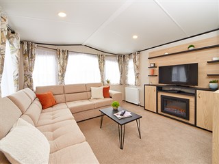 2025 Carnaby Glaisdale Static Caravan Holiday Home lounge