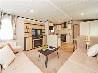 2025 Carnaby Glaisdale Static Caravan Holiday Home lounge
