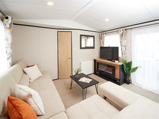 2025 Carnaby Glaisdale Centre Lounge Static Caravan Holiday Home lounge