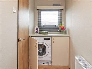 2025 Carnaby Glaisdale Centre Lounge Static Caravan Holiday Home utility