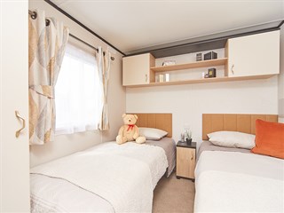 2025 Carnaby Glaisdale Centre Lounge Static Caravan Holiday Home twin bedroom