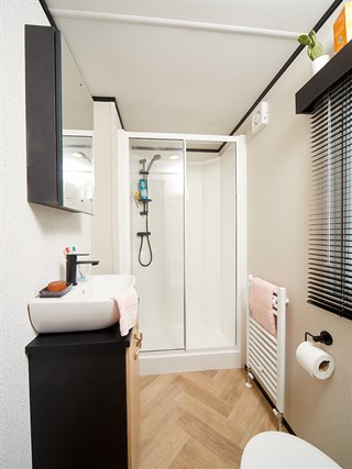 2025 Carnaby Glaisdale Centre Lounge Static Caravan Holiday Home mainbedroom
